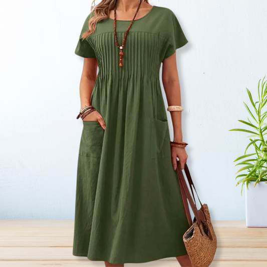 LB | Elegancka sukienka midi