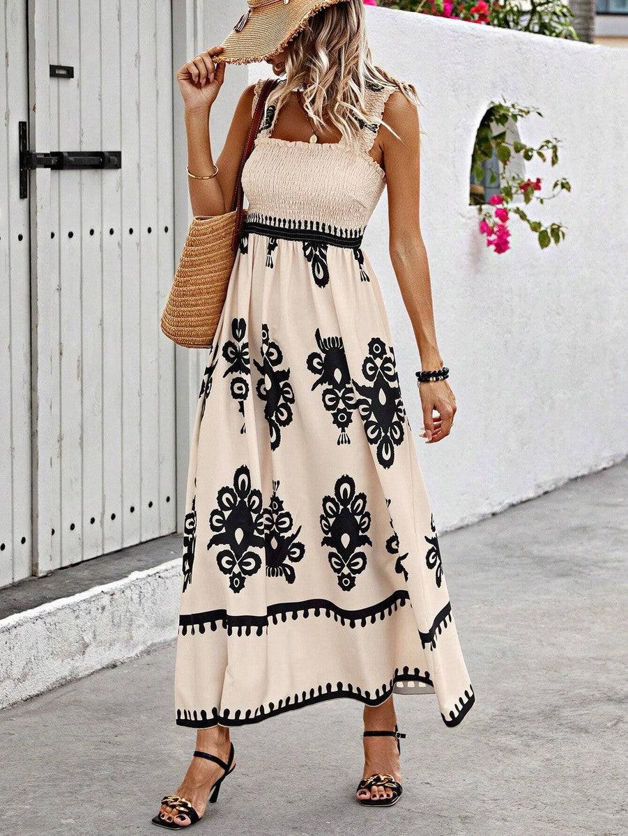 LB | Sukienka maxi Bohème