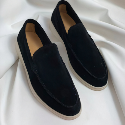 Męskie buty casualowe LB | Suede Loafer Slip On