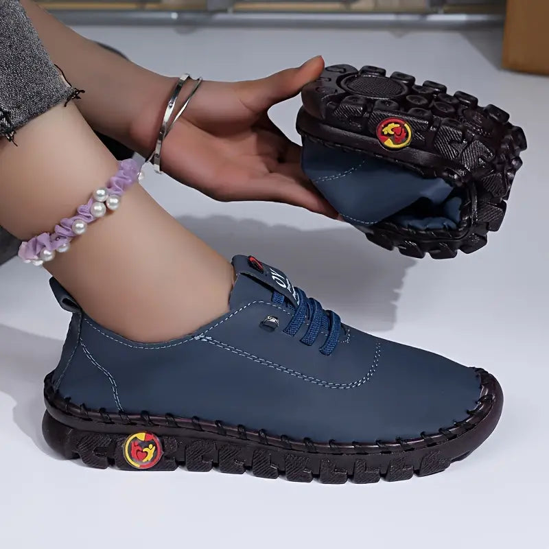 LB | JEDNOKOLOROWE CASUALOWE SNEAKERSY DLA KOBIET