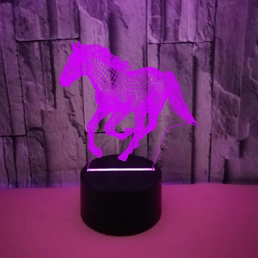 3DShimmer - Dream Horse Lamp