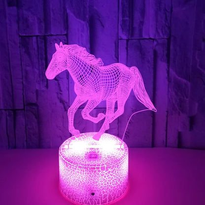 3DShimmer - Dream Horse Lamp