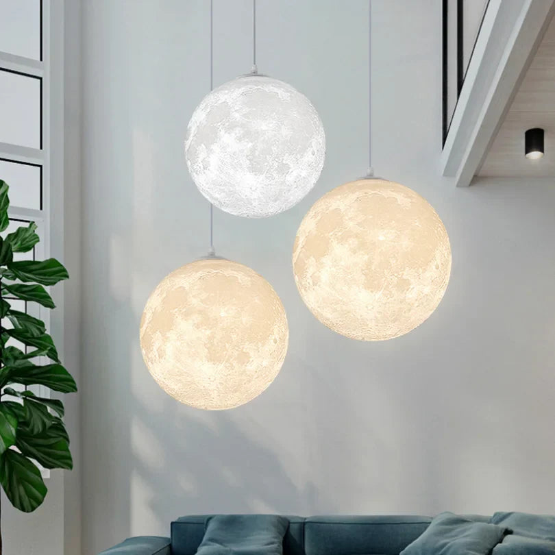 3DSphere - Závěsná lampa Lunar Elegance