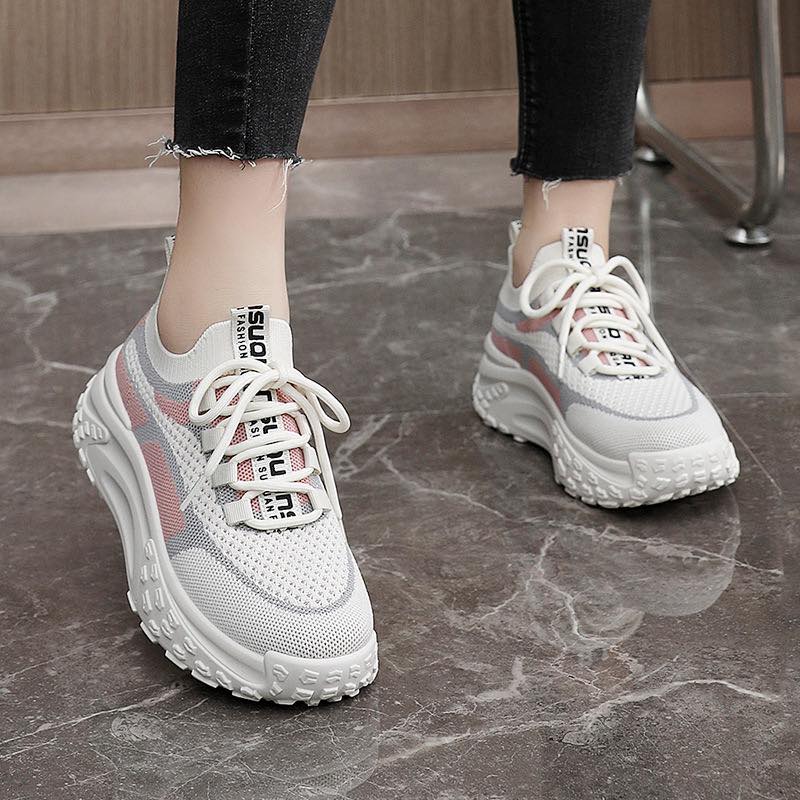 LB | MODNE ORTO SNEAKERSY WYKONANE Z DZIANINY