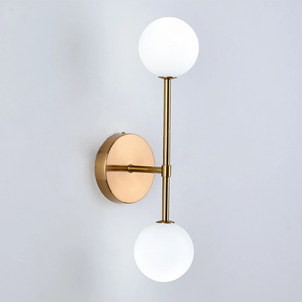 LuminousCrystal - Matné sklo Bal Led nástěnné svítidlo