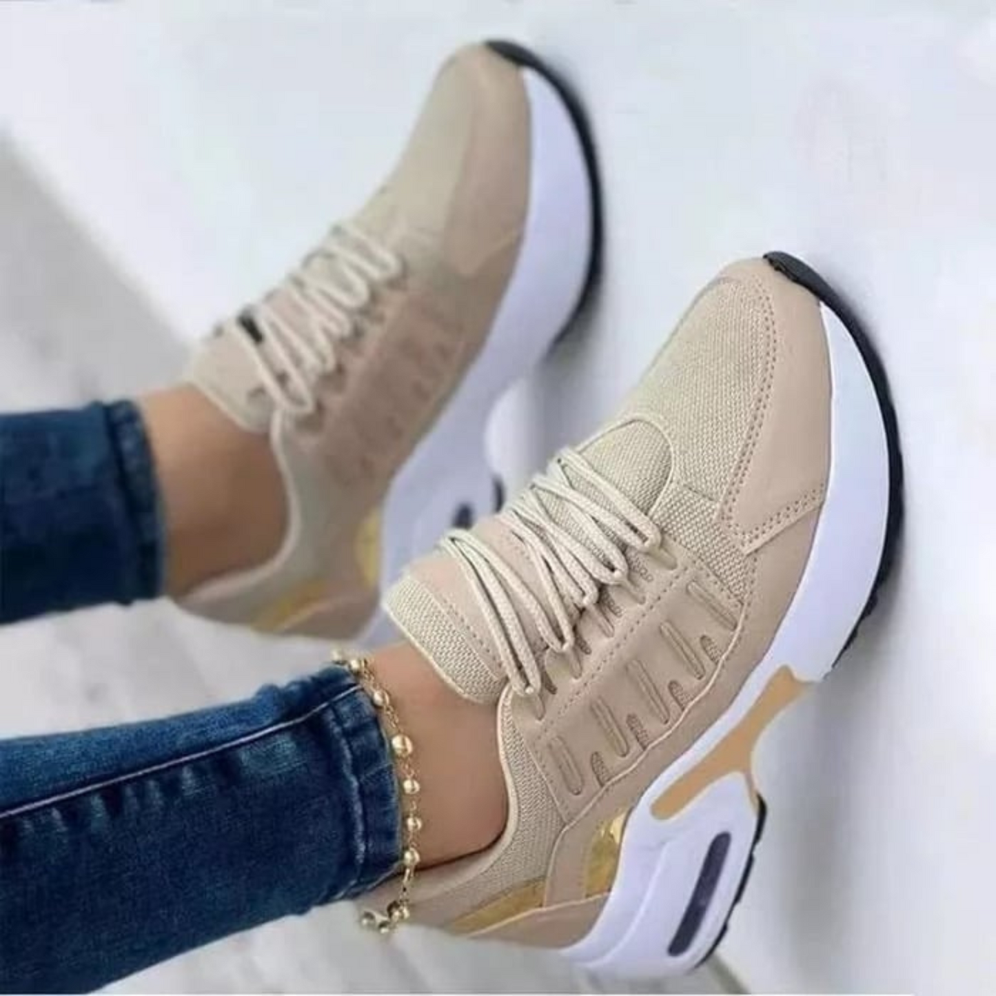 LB | Sneakersy dla kobiet z wygodną podeszwą