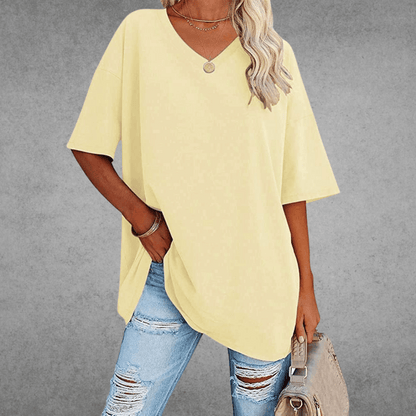 LB | Koszulka z krótkim rękawem V-neck