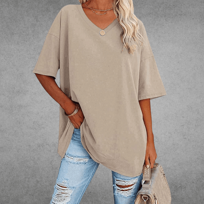 LB | Koszulka z krótkim rękawem V-neck