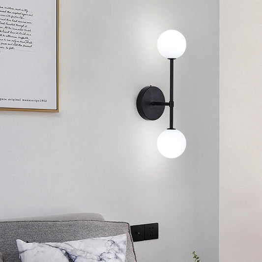 LuminousCrystal - Matné sklo Bal Led nástěnné svítidlo