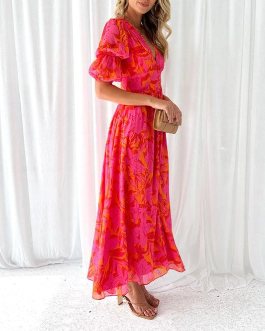 LB | Elegancka sukienka maxi