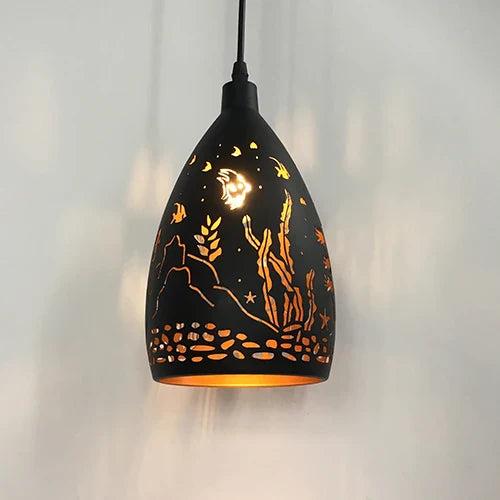IronGlanz železo LED závěsné světlo železo