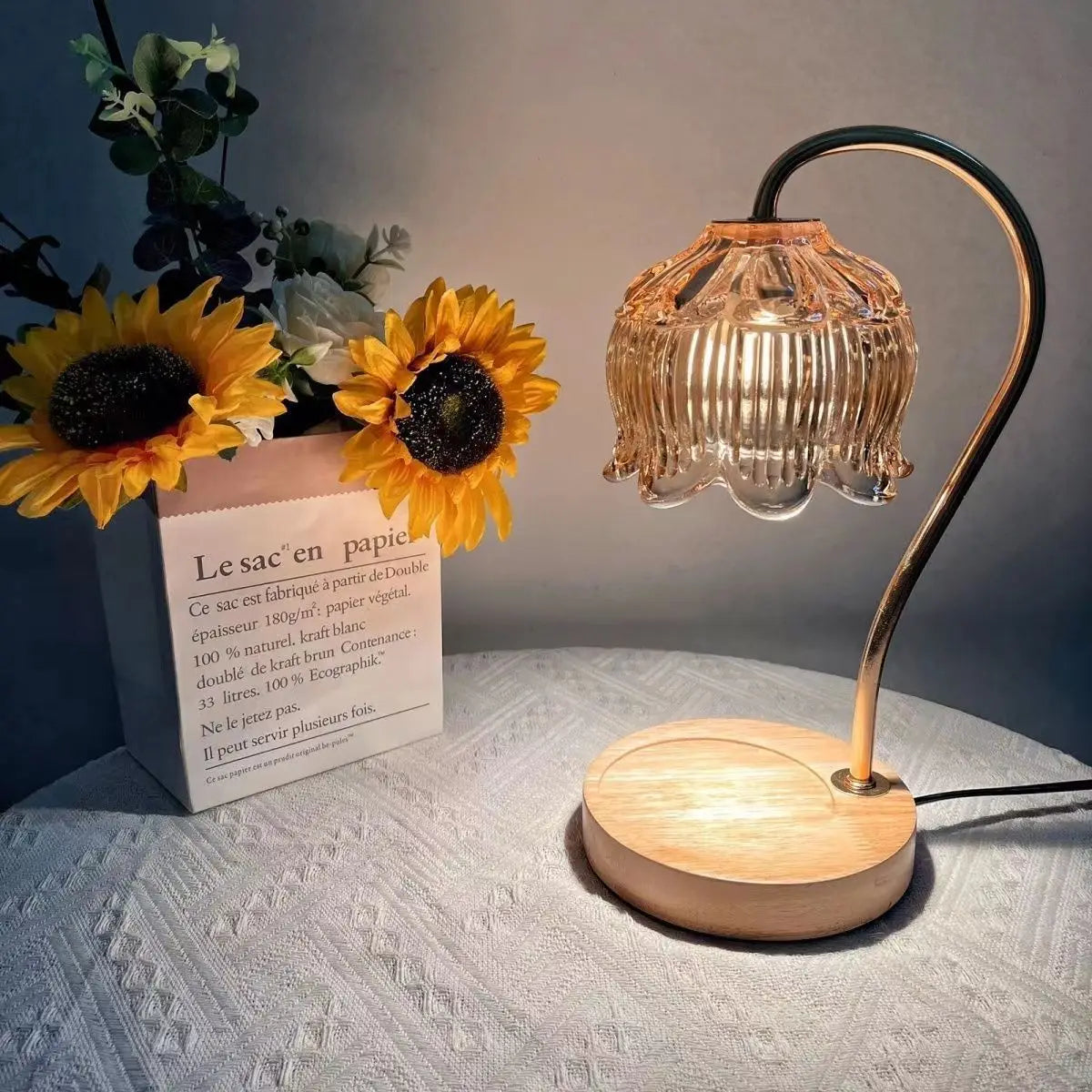 AntiqueAura - Retro noční lampa
