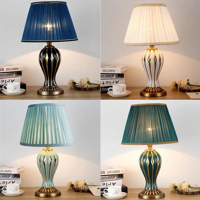 AmericanaGlow - Starožitná stolní lampa