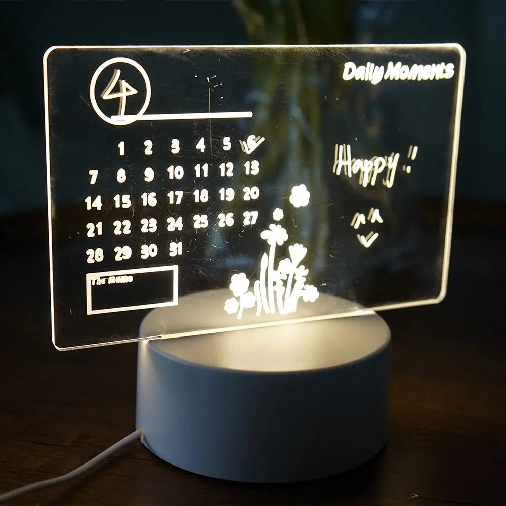 NoteGlow - stolní lampa Note Board