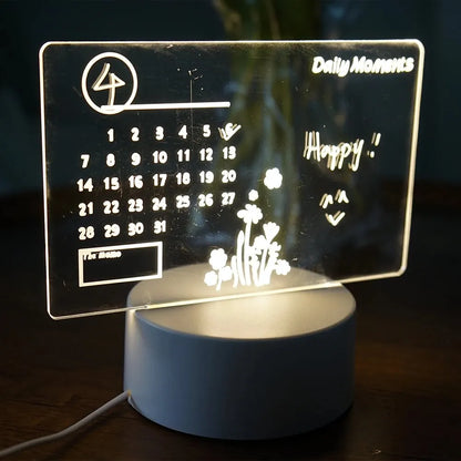 NoteGlow - stolní lampa Note Board