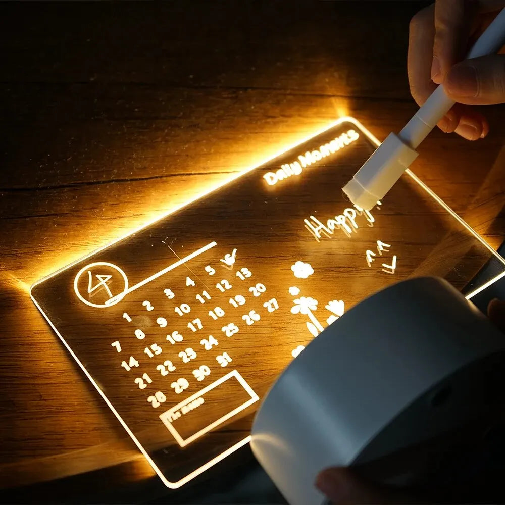 NoteGlow - stolní lampa Note Board