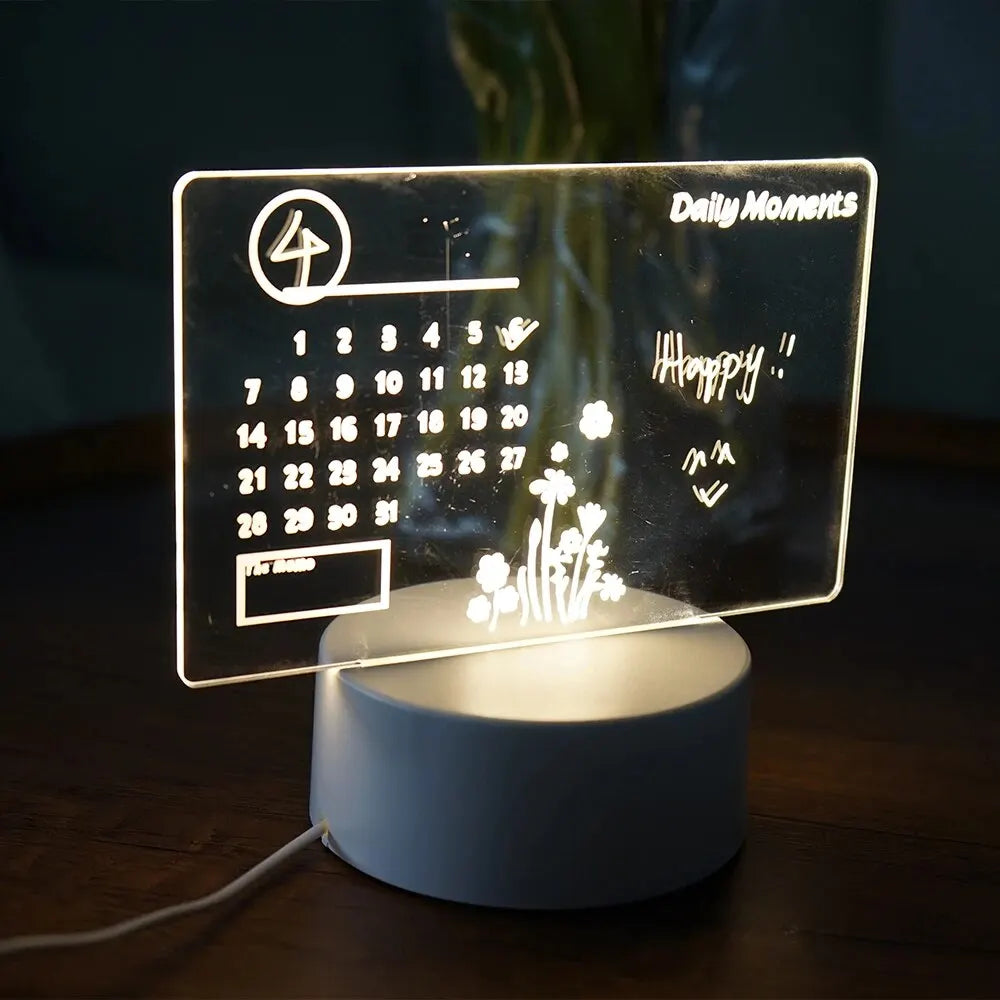 NoteGlow - stolní lampa Note Board