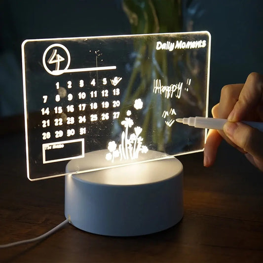 NoteGlow - stolní lampa Note Board