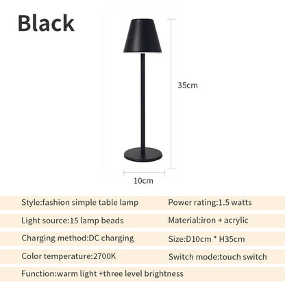 EcoGlow - Dobíjecí stolní lampa