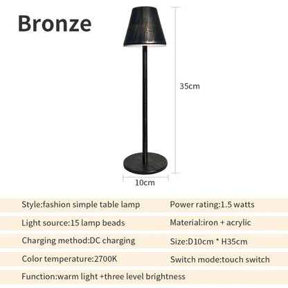 EcoGlow - Dobíjecí stolní lampa