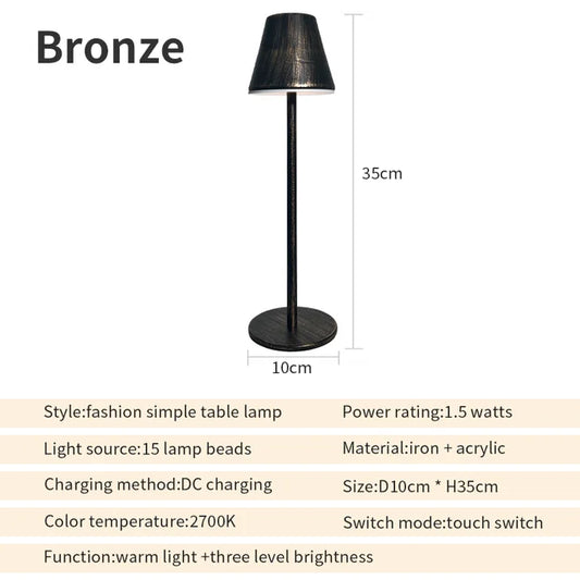 EcoGlow - Dobíjecí stolní lampa