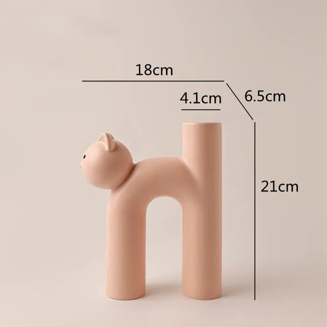 PurrPose - váza ve tvaru písmene H pro kočky