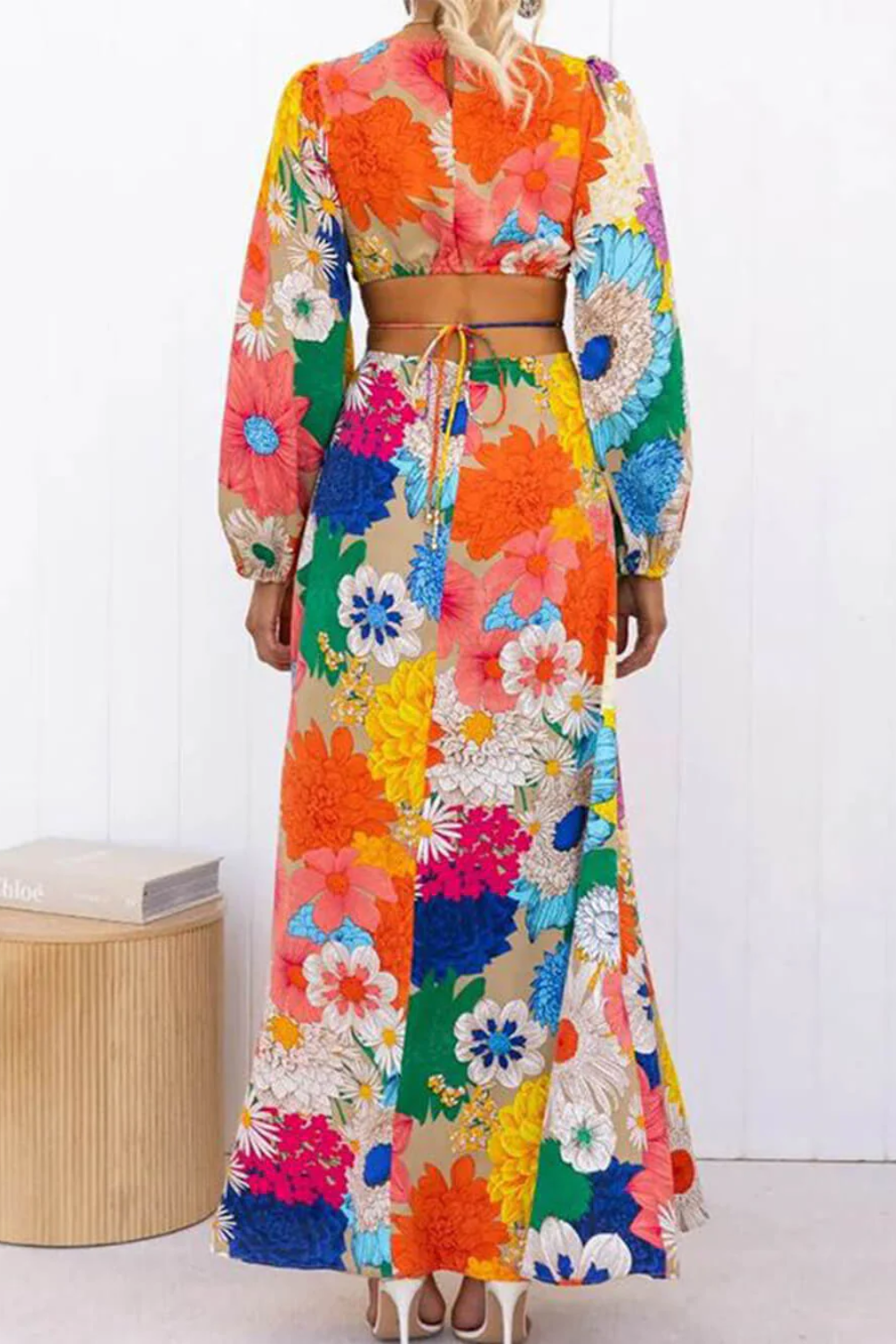 LB | DAISY ���� SUNBURST BLOOM MAXI DRESS