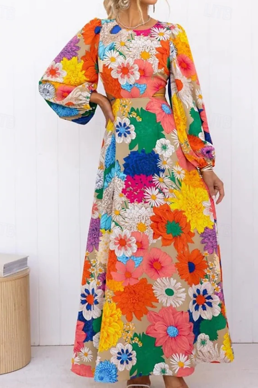 LB | DAISY ���� SUNBURST BLOOM MAXI DRESS