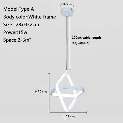 LuminaSimple - Jednoduchá závěsná lampa