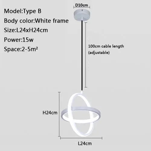 LuminaSimple - Jednoduchá závěsná lampa
