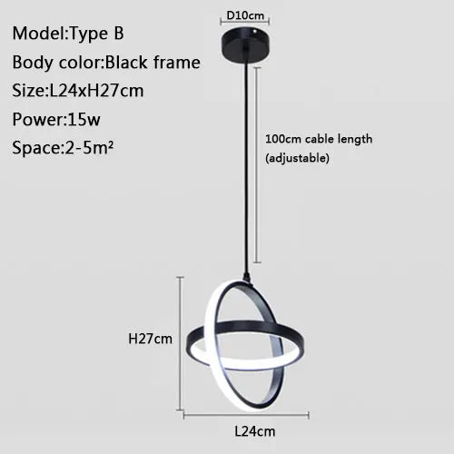 LuminaSimple - Jednoduchá závěsná lampa