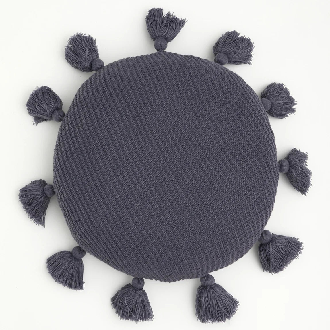 TasseledPlush | Měkký kulatý polštář na sedadlo