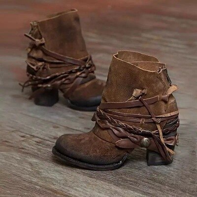 LB | Rustykalne buty w stylu boho