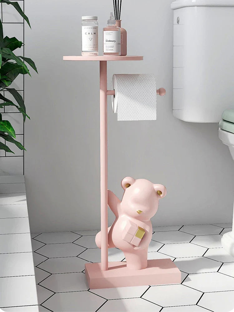 BearHug - Držák na kapesníky se soškou medvěda