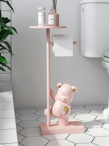 BearHug - Držák na kapesníky se soškou medvěda