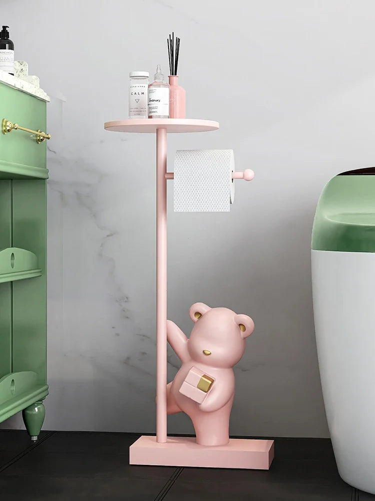 BearHug - Držák na kapesníky se soškou medvěda