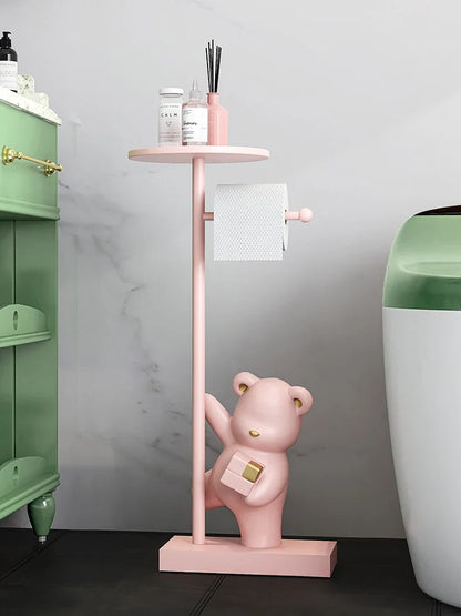BearHug - Držák na kapesníky se soškou medvěda