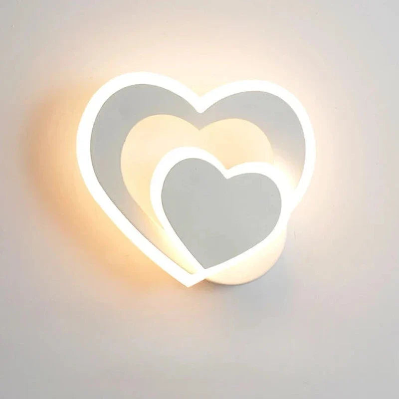 StylishShine - Nástěnné svítidlo Heart