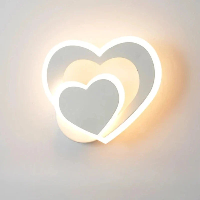 StylishShine - Nástěnné svítidlo Heart