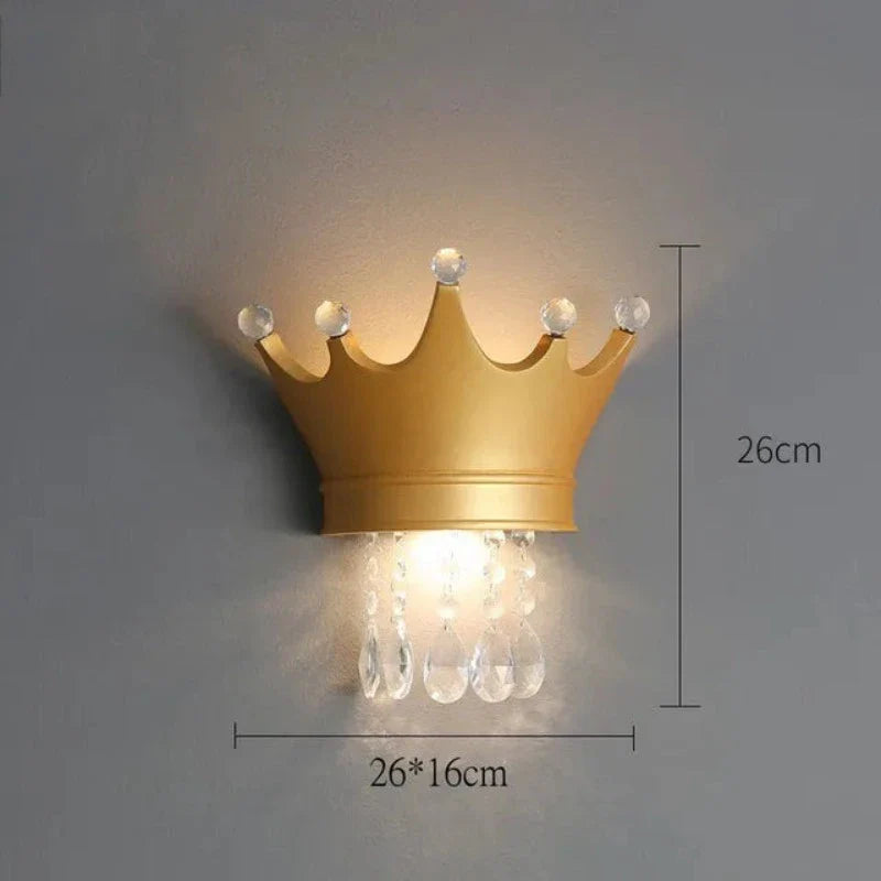 LuminaGlimmer - Nástěnné svítidlo Crown