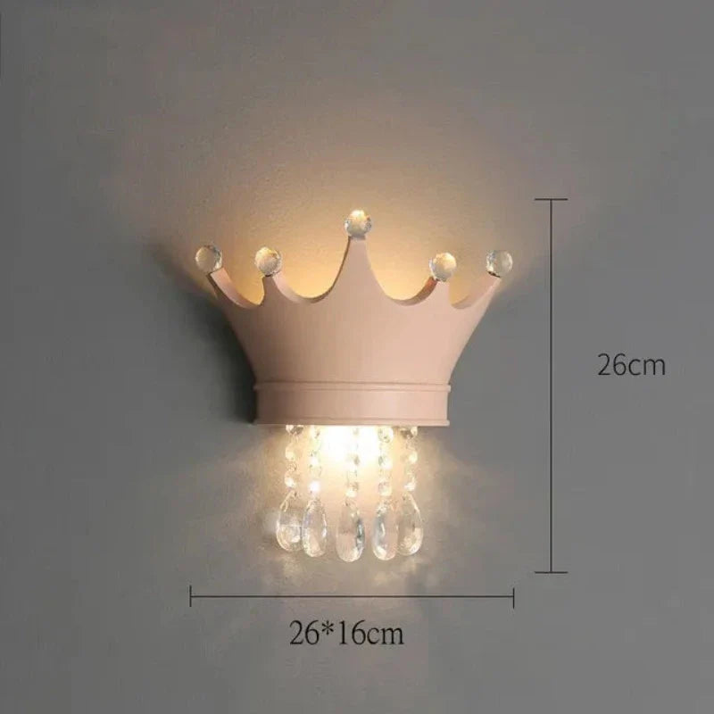 LuminaGlimmer - Nástěnné svítidlo Crown