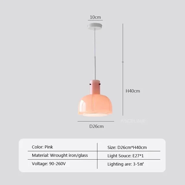 GrandIllume - Závěsná lampa Glazen