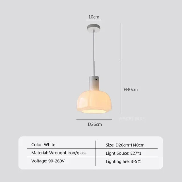 GrandIllume - Závěsná lampa Glazen