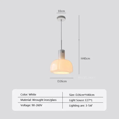 GrandIllume - Závěsná lampa Glazen