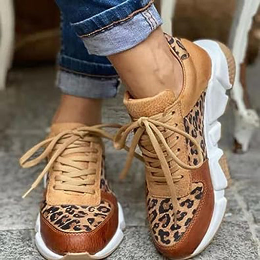 LB | Sneakersy damskie Leopard