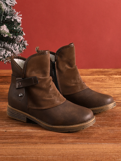 LB | Buty za kostkę inspirowane stylem vintage