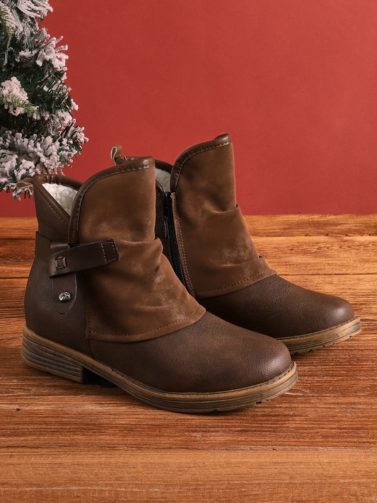 LB | Buty za kostkę inspirowane stylem vintage