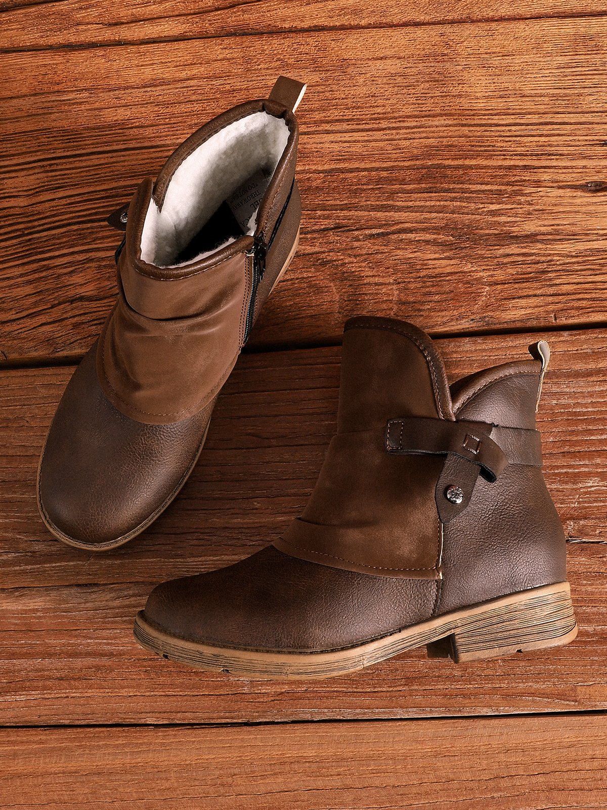 LB | Buty za kostkę inspirowane stylem vintage