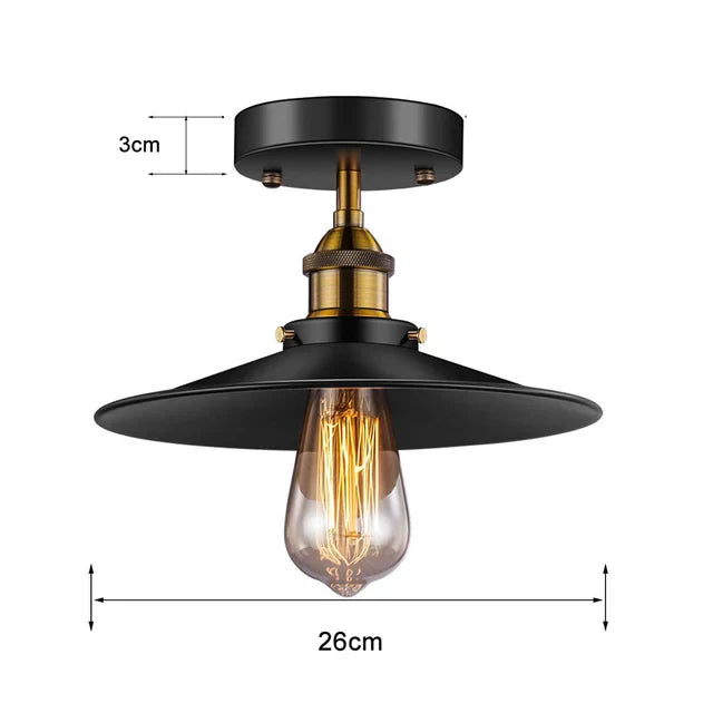 AntiqueElegance - Vintage stropní lampa