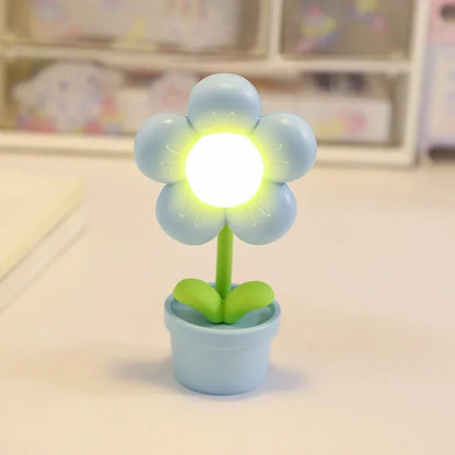 BloomLite - Malá květinová stolní lampa
